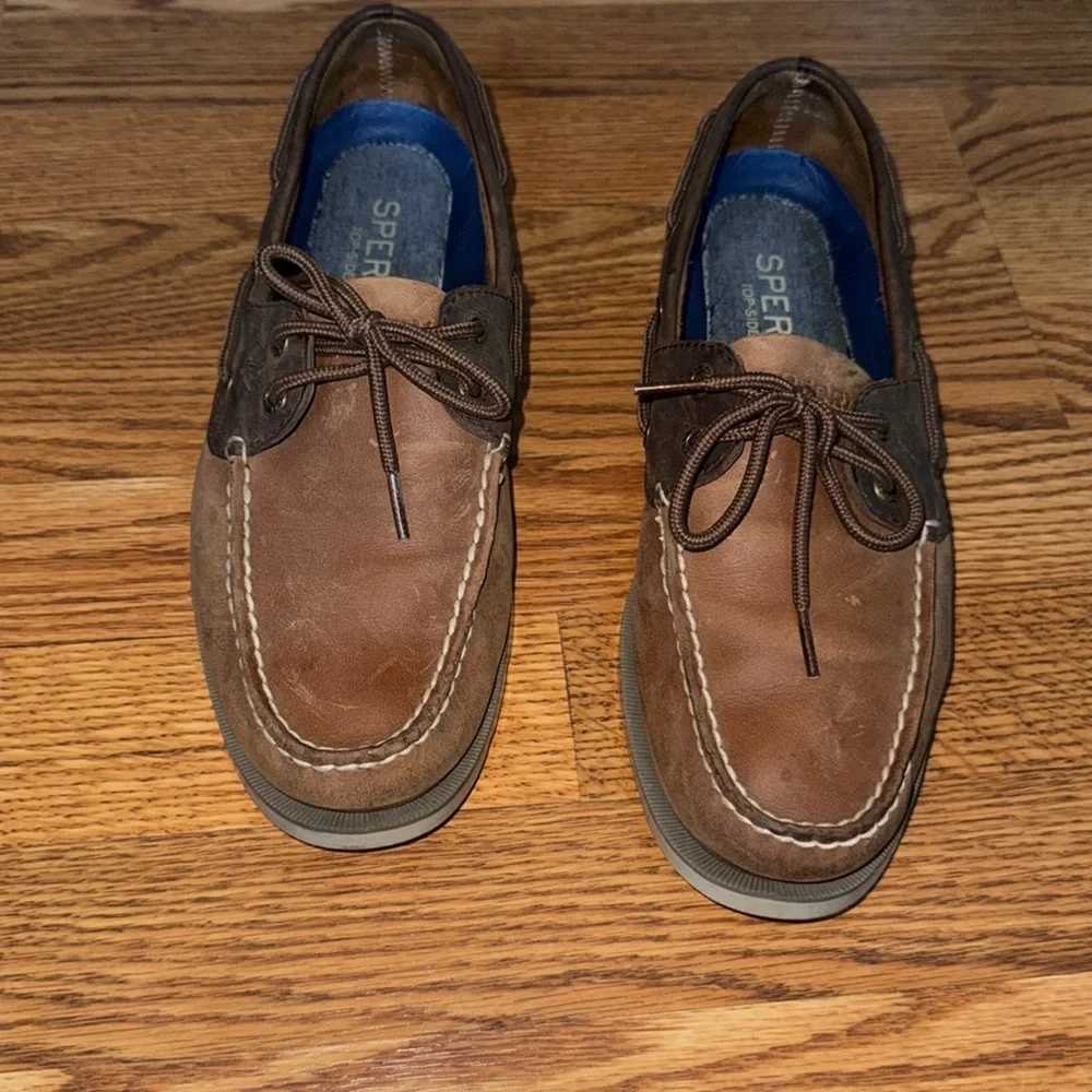 Sperry Brown Boat Shoes 9.5